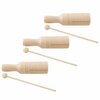 Westco Educational Products Medium Guiro Crow Sounder with Mallet, 3PK WB9101